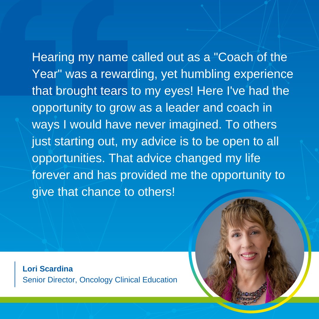 DaiichiSankyoUS's tweet photo. Meet Lori Scardina. Our Market Access Coach of the Year, Lori demonstrates compassion for patients by working with her team to ensure that caregivers have the knowledge & resources they need to take care of themselvesâso they can, in turn, better care for their patients. #DSProud https://t.co/0RGKNqfEmx