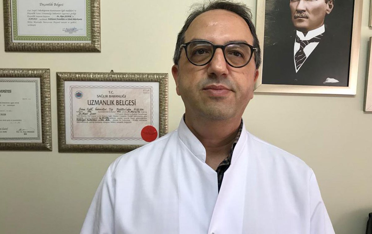 Prof. Dr. Alper Şener: 'Eris varyantı vakalarına henüz Türkiye'de rastlanmadı.'