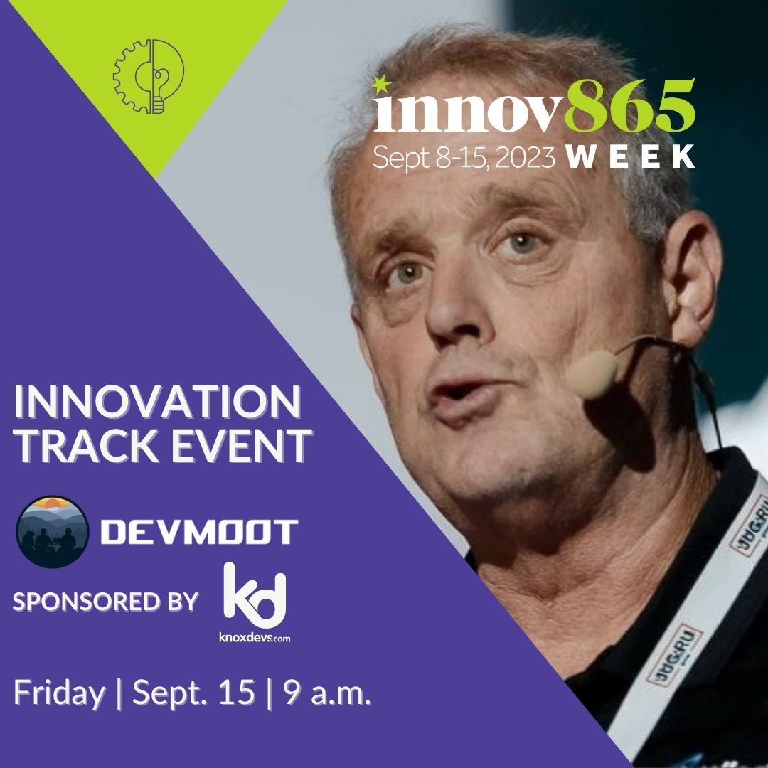 innov865's tweet photo. #IW2023 Innovation Track event highlight: Devmoot 2023 👏

It showcases the latest trends, innovations, and breakthroughs in software development.

Produced and hosted by @knoxdevs. It is an Innovation Track event, made possible by @pyacpa.

Learn more ⤵️
https://t.co/Az1qoDjJwL https://t.co/jAqHI4tMCl