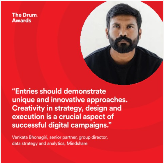 Write a winning entry for The Drum Awards from this year's judges ➡ bit.ly/3OMx1hp
Final entry deadline is Sept 6, so there's time to make sure your entry.
#TheDrumAwards #Advertising #Creative #Media
@Mindshare <a href="/TheDrum/">The Drum</a> <a href="/TheDrumAwards/">The Drum Awards</a>