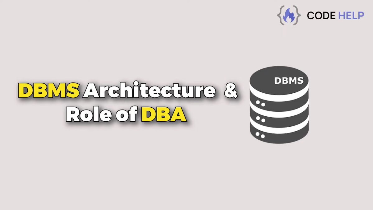 #100DaysOfCode 
Day 74: Part 2
✔️DBMS: Studied about: 
▫️Three level Schema Architecture: Internal level, Conceptual level, & External level.
▫️Instances & brief of DDL, DML.
▫️APIs to send DML/DDL statements to DB: 
 ☆ODBC, 'C' DB api (Microsoft).
 ☆ JDBC, Java DB api (Oracle)
