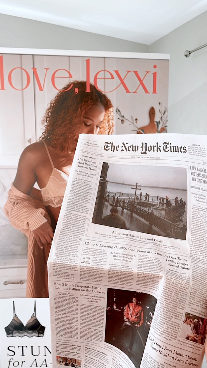 megsmithco's tweet image. Still smitten. #Vulnerability is having the courage to show up and be seen. Thanks for the feature @nytimes