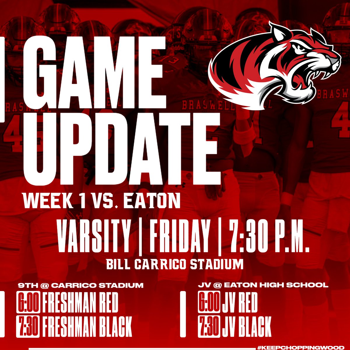 Braswell Bengal Football tweet media