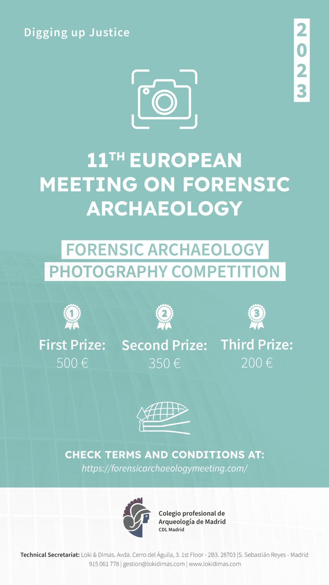 Last days to participate!! More info: forensicarchaeologymeeting.com/call-for-emfa-…