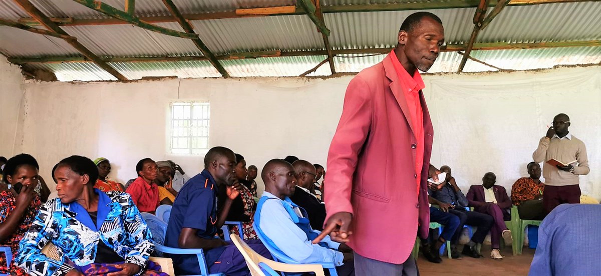PamojaFT's tweet photo. With the support from GIZ-CPS, we supported Peace champions in Kapkateny ward, Mt. Elgon sub-county, Bungoma county, to hold a service delivery consultative forum with a focus on water service provision, which has caused conflict between the community and duty bearers (NZOWASCO).
#P4TImpact
@giz_gmbh