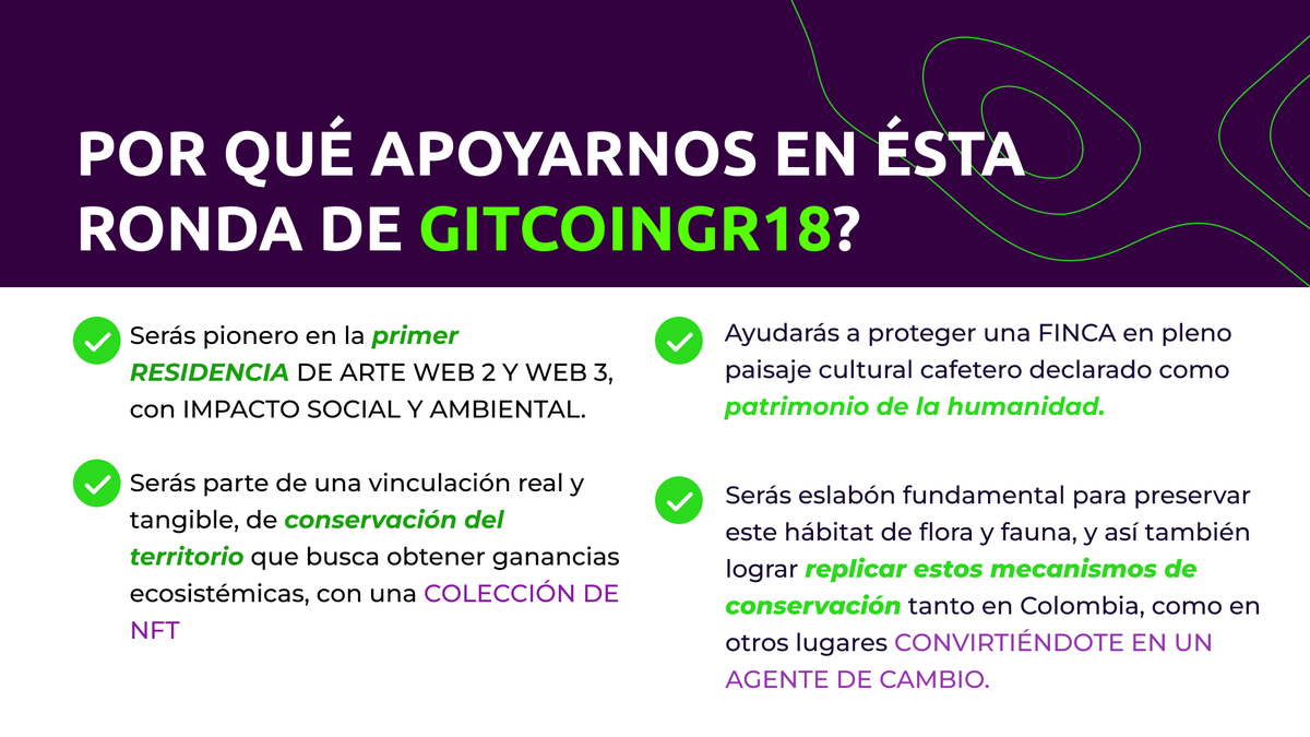IleDesignia's tweet photo. GM!! Si nos quieres apoyar  en una PROPUESTA de evento REFI denominado  #BIOSALPIQUE . @biolumen_col + @SalpiqueNFT 🔗👇 https://t.co/Po7Sbb47LO