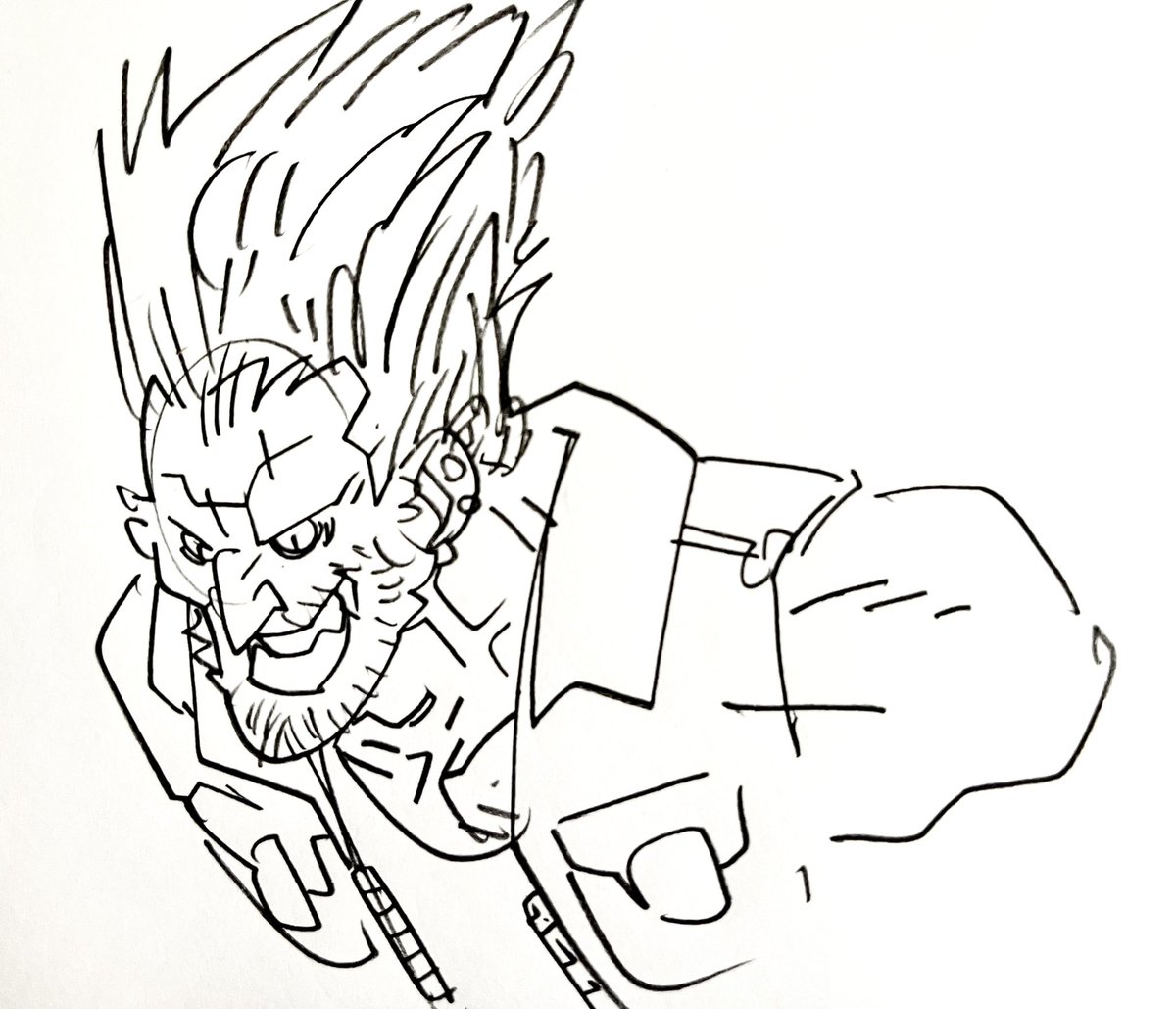 DamooseSeth's tweet image. Listening to @robertliefeld podcast #Robservations today reminded me how fun #BloodWulf is to draw! #DarkerImage @ImageComics #TooCartoony #ComicsAreForEveryone