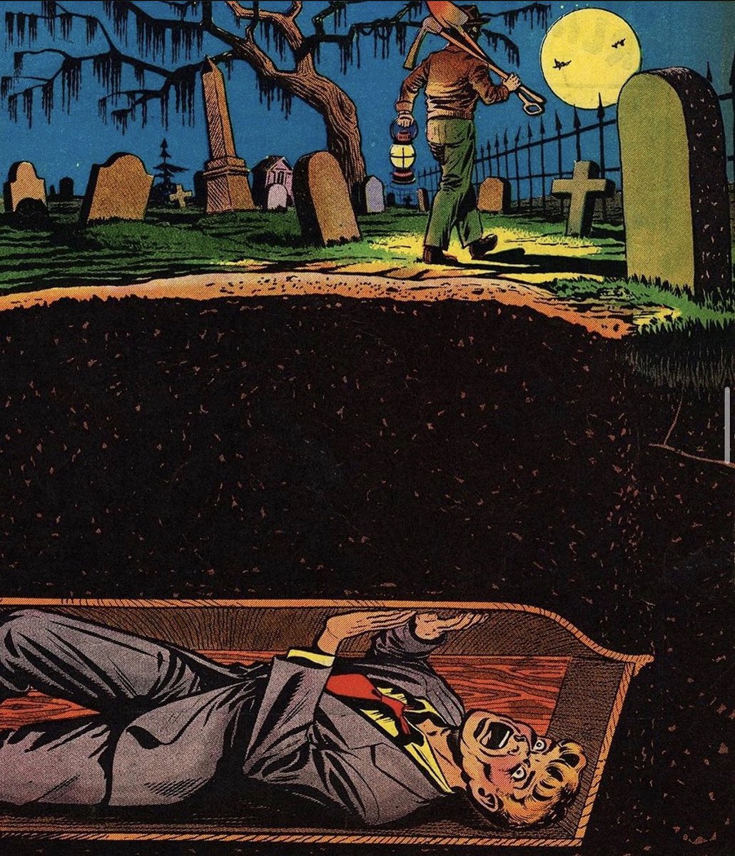 eccomics's tweet photo. Wake up and smell the coffin! ⚰️

Art by Al Feldstein https://t.co/rkPkXBoAoB
