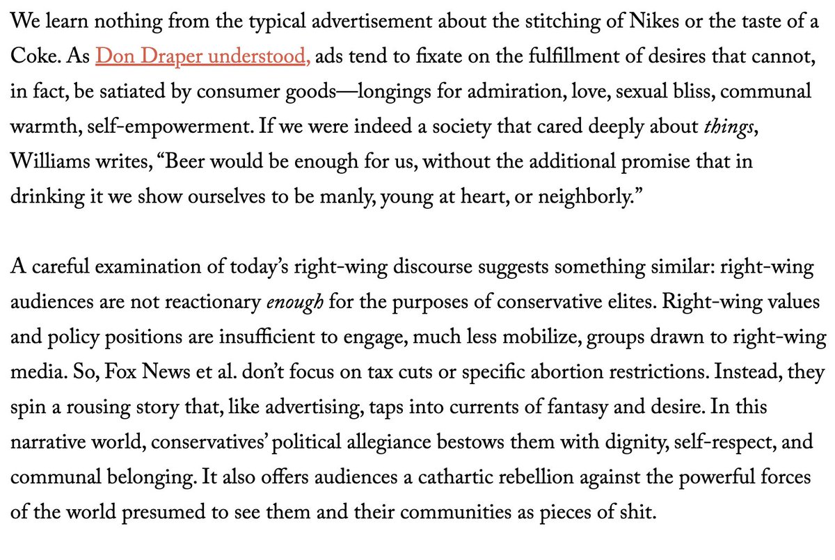"The Deep Story Beneath the Big Lie." lareviewofbooks.org/article/the-de… 

One of the better pieces essays I have read about "the persecution narrative’s thematic centrality and emotional power."

It's long, but recommended.