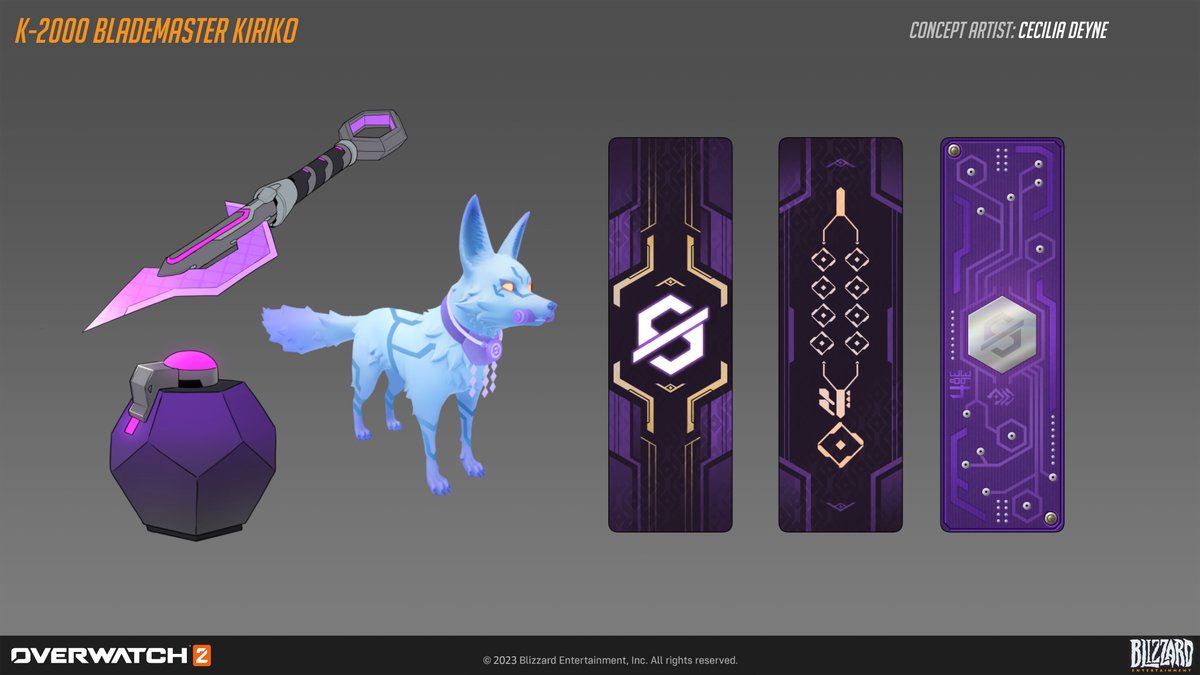 K-2000 Blademaster Kiriko (Legendary) by Associate Concept Artist