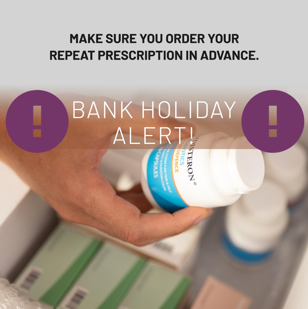 The #BankHoliday weekend is soon approaching! 🎉 You can order prescriptions online, via the NHS App or by speaking to your GP practice. orlo.uk/8eV0I
