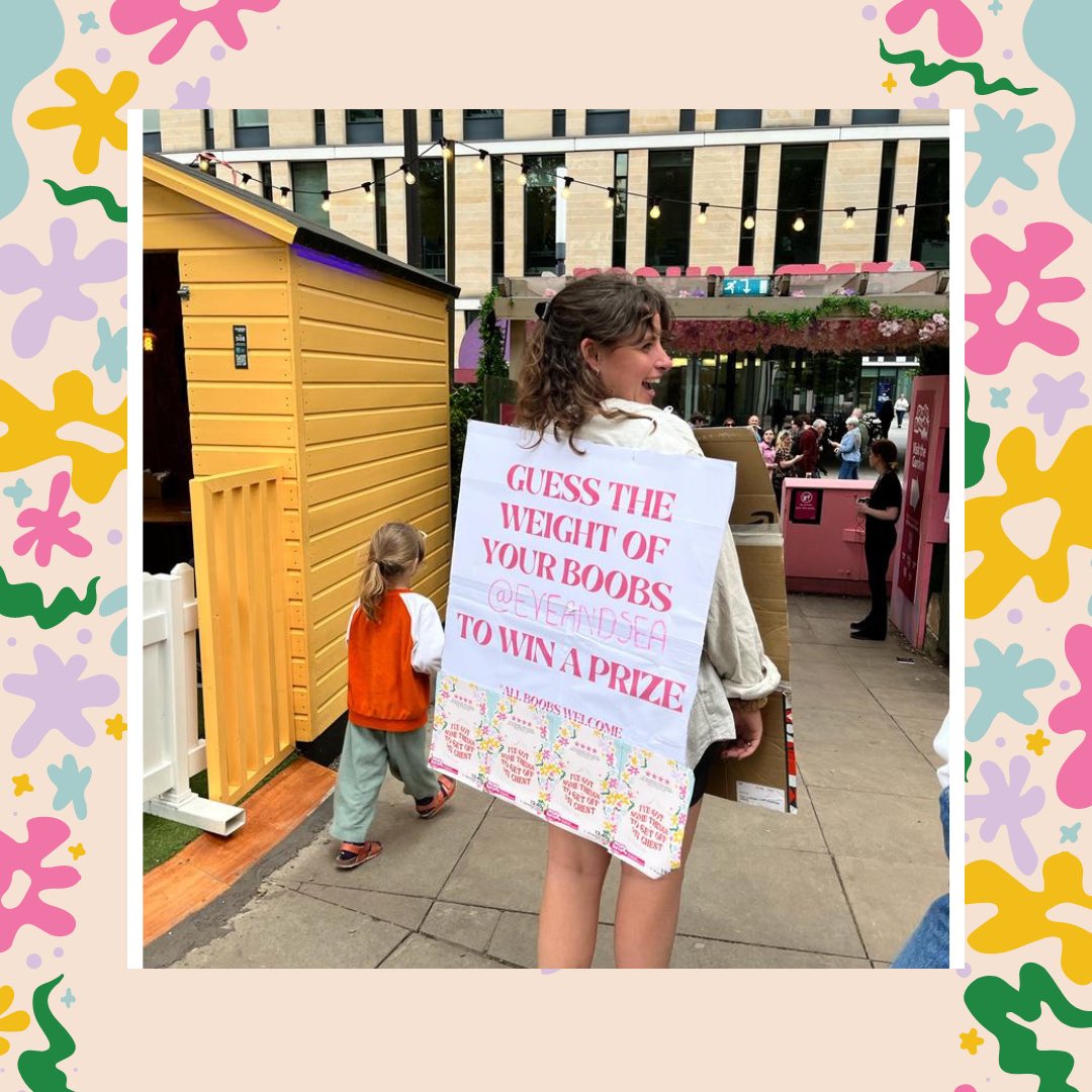 Have you guessed the weight of your boobs yet? Two squirrels or maybe 3000 jelly beans? 
Catch us on the mile this week and find out! 

Thanks to <a href="/curvykate/">Curvy Kate | D-K Cup</a> for providing this gloriously scientific method.

Link to tickets in bio 🎟️

#edfringe