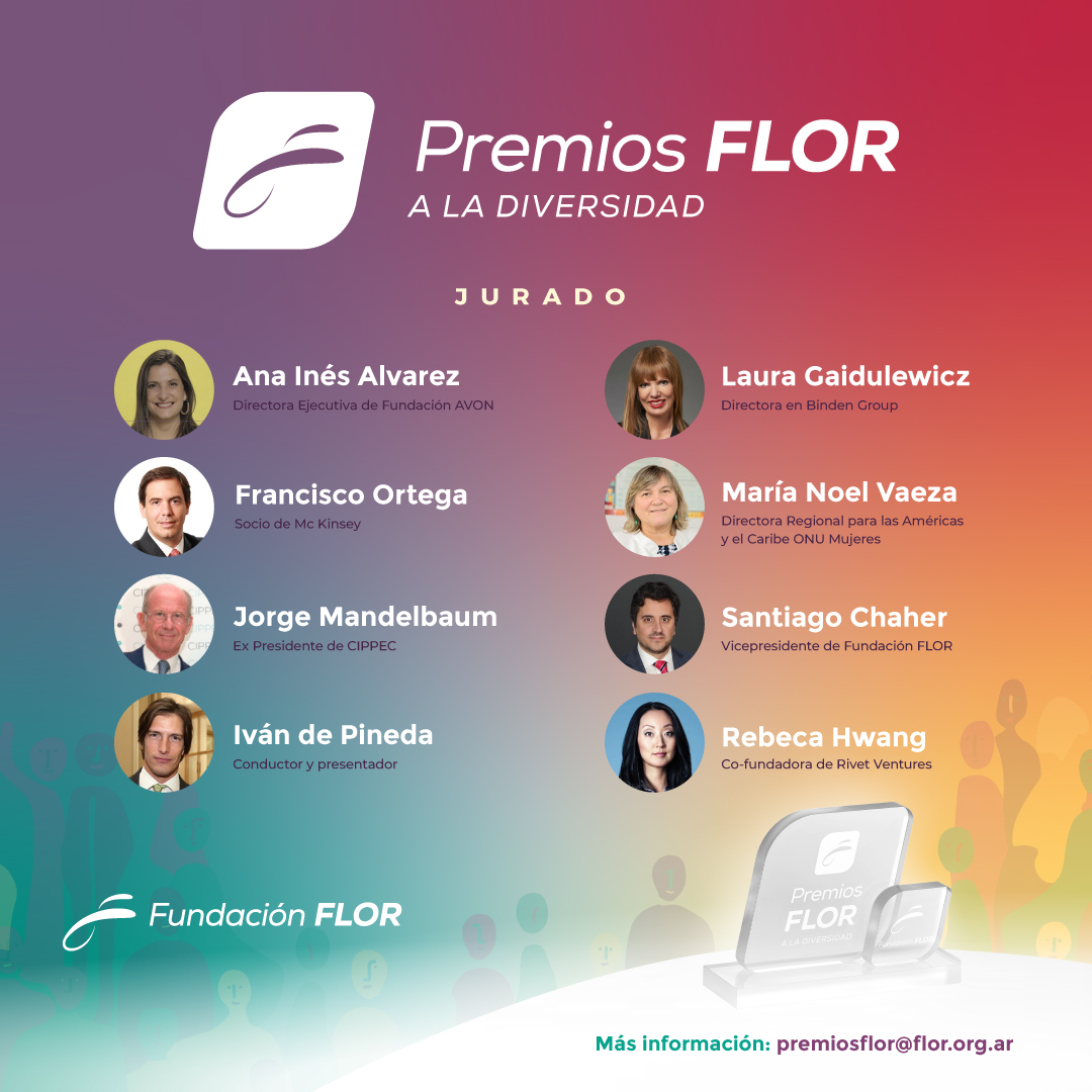 FundacionFLOR's tweet photo. ✨ PREMIOS FLOR a la Diversidad 2023 ✨

Desde Fundación FLOR invitamos a todas aquellas organizaciones a la 8va edición de los Premios FLOR a la Diversidad 🌸 https://t.co/qhpEPXgtae