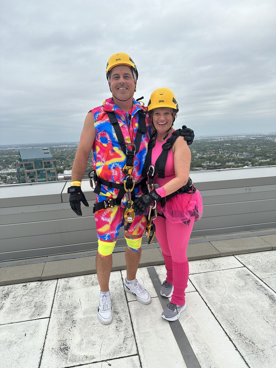 Barbie and Ken came to conquer their fears <a href="/EasterSeals/">Easter Seals Canada</a> Drop Zone!