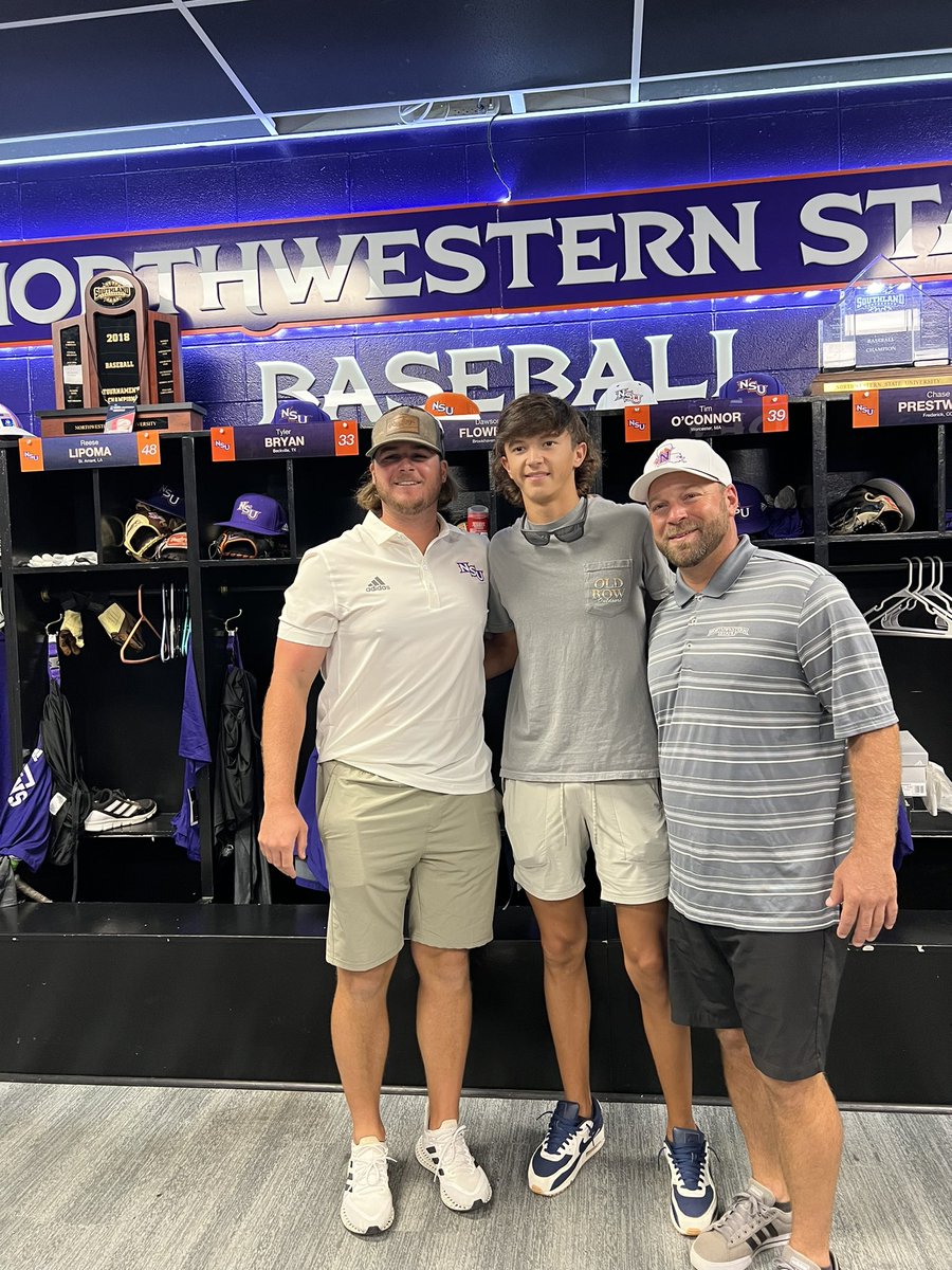 Colton_Smith19_'s tweet photo. After a great visit with @danny_hlad and @CoachBert i’m proud to say i got my first D1 offer @ParkwayBSB @NSUDemonsBSB @BootBaseball @Louisiana5AD1 https://t.co/ojrCMPVUsn