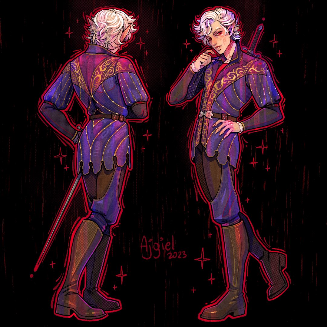 Ajgiel_'s tweet photo. Astarion fullbody https://t.co/UFYP56Ssj5