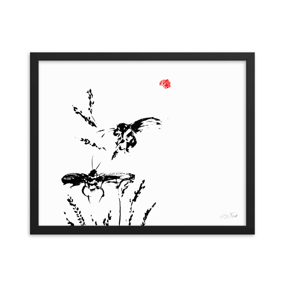 ObsiCreations's tweet photo. Available at https://t.co/zIcOv777L8 

#sumiink #obsiart #obsicreations #ink #inkdrawing  #honeybee #bee #lavenderhoney #artprints #art #sumi https://t.co/mrl6ED1uSd
