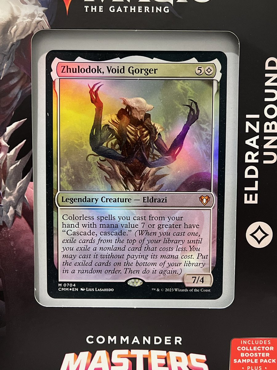 HUGE GIVEAWAY!!!
Last of the Commander Masters pre-con giveaways!! 
Get into the stream tonight, and get yourself entered to win this Eldrazi deck!!! 
Stream starts at 6pm mst!