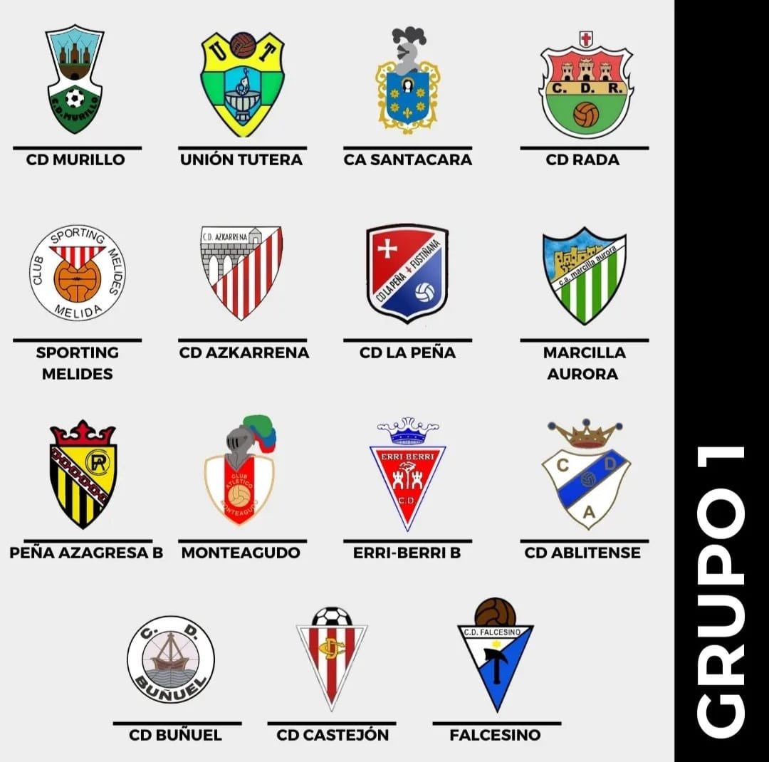 ✅ INFORMACIÓN 🗓️ Este año jugaremos en el Grupo 1 de la Regional Navarra, tras publicarlo ayer la Federación 🟥

📸 C.D.Murillo

😍 #AúpaSporting 🚩
🟥 <a href="/sportingmelides/">C.D. Sporting Melidés</a> ❤️
😍 #95Aniversario 🚩
🟥 #IlusiónRojiblanca ❤️