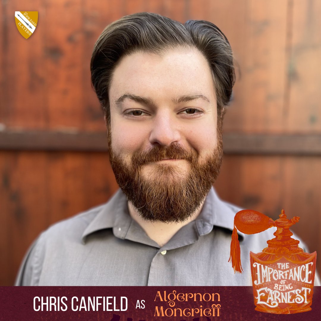 Meet the Cast — Chris Canfield (Algernon Moncrieff)

Read Chris' bio on Instagram or Facebook, and catch him in "The Importance of Being Earnest," Aug. 31-Sept. 10 as we tour the Treasure Valley. 

Get your tickets at boisebardplayers.org/earnest.