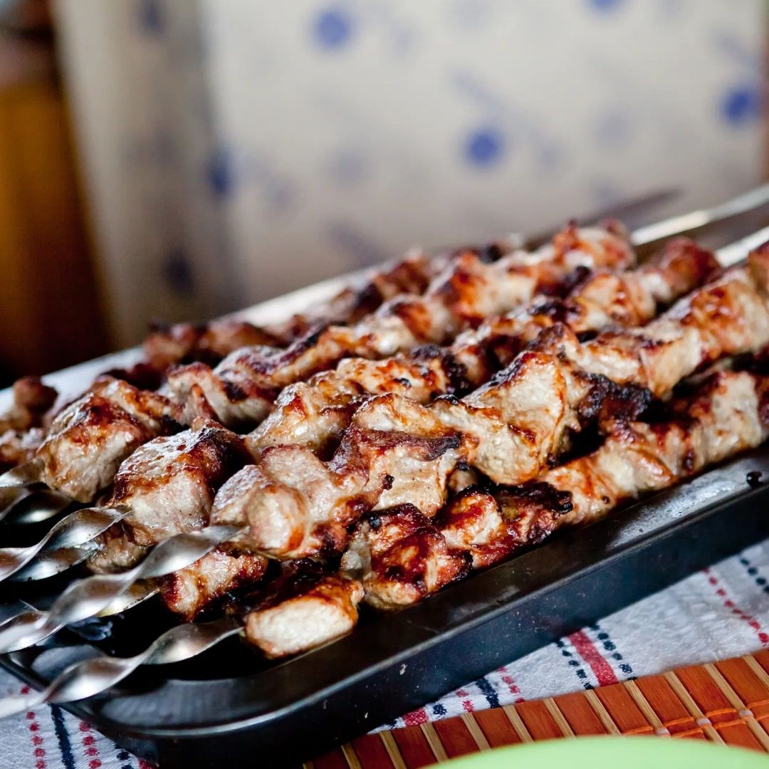 Want to enjoy our tender, meaty kabobs without having to leave your home? Order with our convenient delivery service, and you'll be feasting in no time. Visit our website to get started: originalkabobfactory.com. #CaliforniaKabobs #OriginalKabobFactory #CaliforniaEats