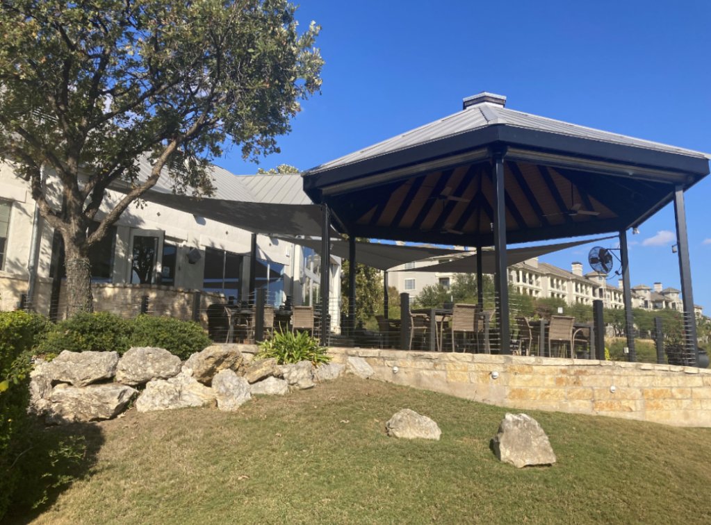 TexasExteriors's tweet image. When you are ready to take on that shade structure project, remember to give Texas Custom Exteriors a call at 210-691-9300. Our shade structure installation services encompass the entire Texas region! #shadestructure