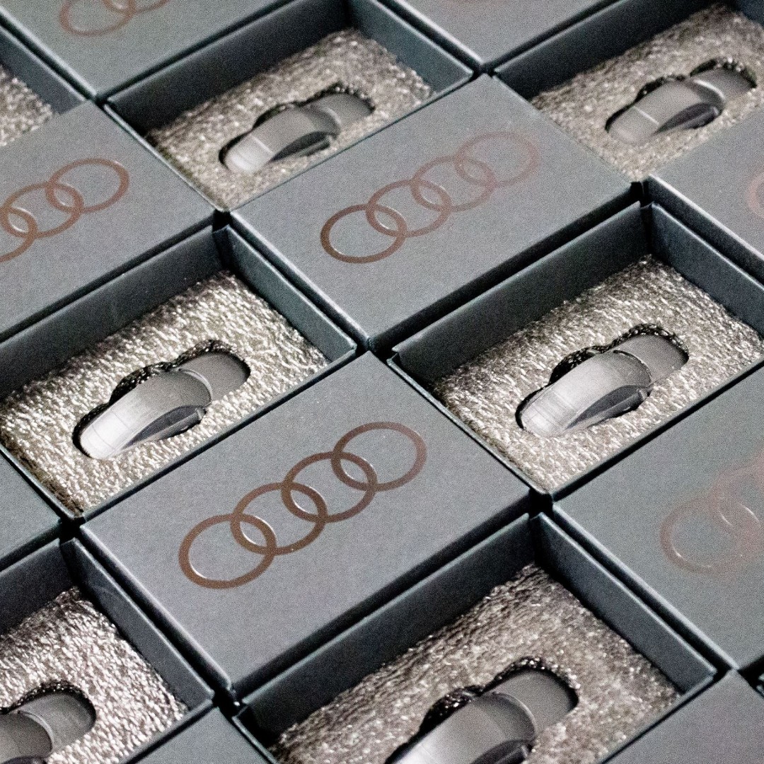 Check out these #3Dprinted Audi mini cars we created for a recent PR launch. Using the renderings of the life-sized version, we recreated this mini-model capturing all the beautiful details of the Audi vehicle. Zoom zoom!