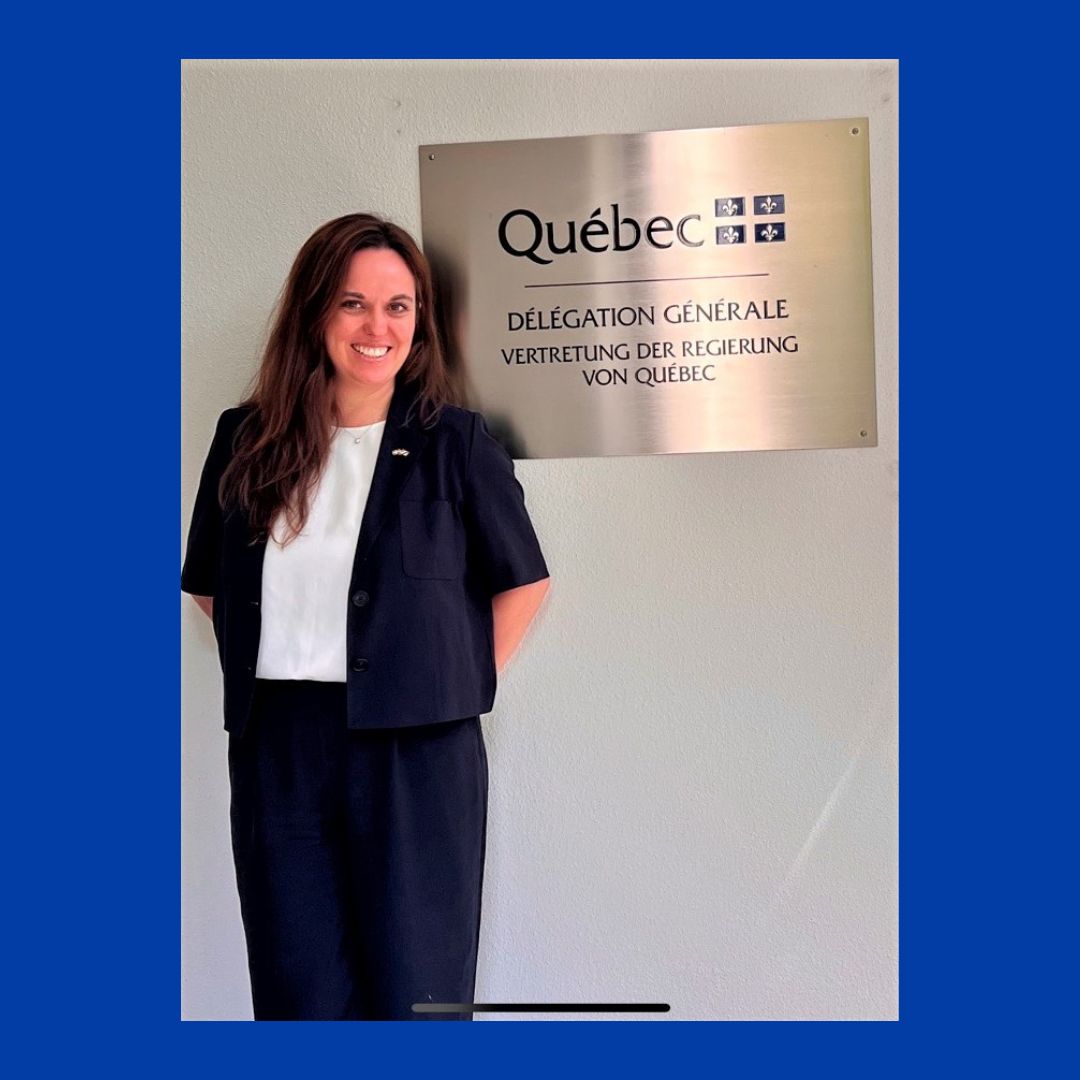 Nous souhaitons la bienvenue à Geneviève Rolland, la nouvelle déléguée générale du Québec pour l’#Allemagne, l’#Autriche et la #Suisse! 👋 Nous avons hâte de poursuivre notre belle #collaboration avec les partenaires du #Québec dans les pays DACH! ⚜️🤝🇩🇪🇦🇹🇨🇭 #équipe #diplomatie