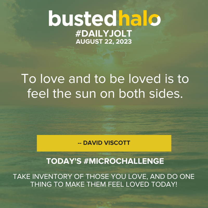 BustedHalo's tweet photo. Today's #DailyJolt comes from #DavidViscott. https://t.co/ZHe1y5VbnQ https://t.co/4lt1dKO1e1