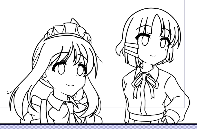 絵柄ブレるし時間もかかるからもう少し我を出すかぁと思ったら別人が描いたんか?ってくらい絵柄変わって鬱 