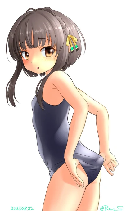 ウクルチャン…#艦これ版深夜の真剣お絵描き60分一本勝負 #艦これ版真剣お絵描き60分一本勝負_20230822 