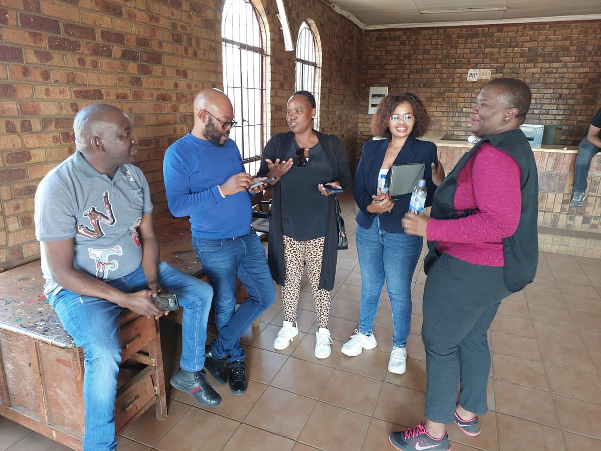 GPLegislature's tweet photo. On Monday, 21 August 2023, Chairperson Hon. Thulani Ndlovu led the Sports, Recreation, Arts &amp; Culture (SRAC) Portfolio Committee’s oversight visits to the Evaton and Rusterval Recreational Hubs in the Sedibeng Region (South Corridor), as part of… https://t.co/aE7NcS0ifn
