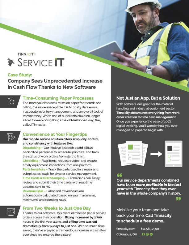 tinnacity_wit's tweet photo. See first hand how industry peers are optimizing their service delivery, driving operational efficiency, and delivering enhanced customer experiences.
Schedule your FREE demo by visiting https://t.co/uUFPCmATjb or call us at 614.583.2390
#Tinnacity #fieldservicesoftware https://t.co/Hr88MjSJ0Z
