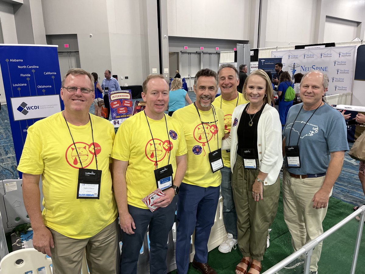 WCDefenseInst's tweet photo. The quickest way to brighten your day? Puppies and kittens! Stop by and say “hi” to our WCDI attorneys at the Cuddle Zone at @wci360 2023. We can promise that we have the cutest booth at the conference, but we can’t promise these sweet babies won’t steal your heart. #WCI2023 https://t.co/e0ack86trl