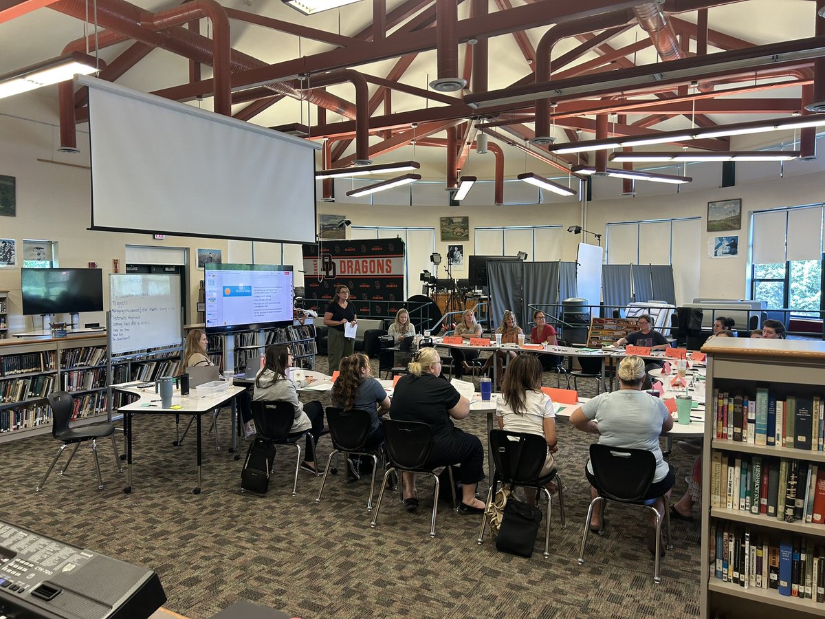 Educators teaching and learning from each other. TCIS certification series, Day One!  Great work team!! #SEL #culture #systemicapproach #deescalation