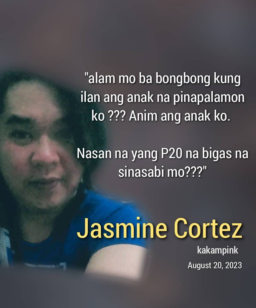 Naglandi ka at nanganak ng marami, sisisihin mo ang gobyerno? Inutusan ka bang lumandi at manganak ng marami? 

Ang kapal ng mukha.