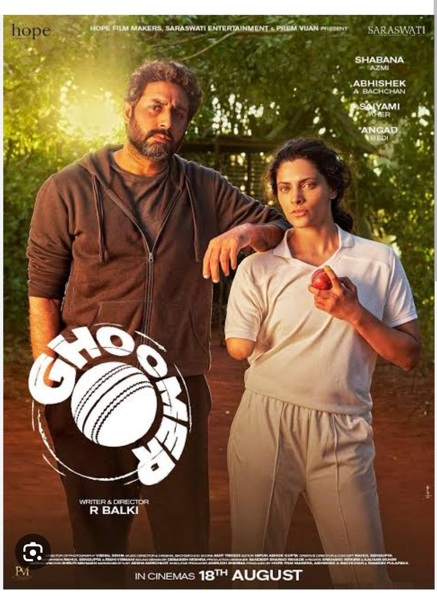 Watched this excellent film last night...started of a little slow but really built up the pace. The last 40 minutes were 🤩
Hope the film does well and ppl realize that sports dramas are about  human drama with the sport as a backdrop. 
Sincerely a sports drama writer  😊😁
#hbb