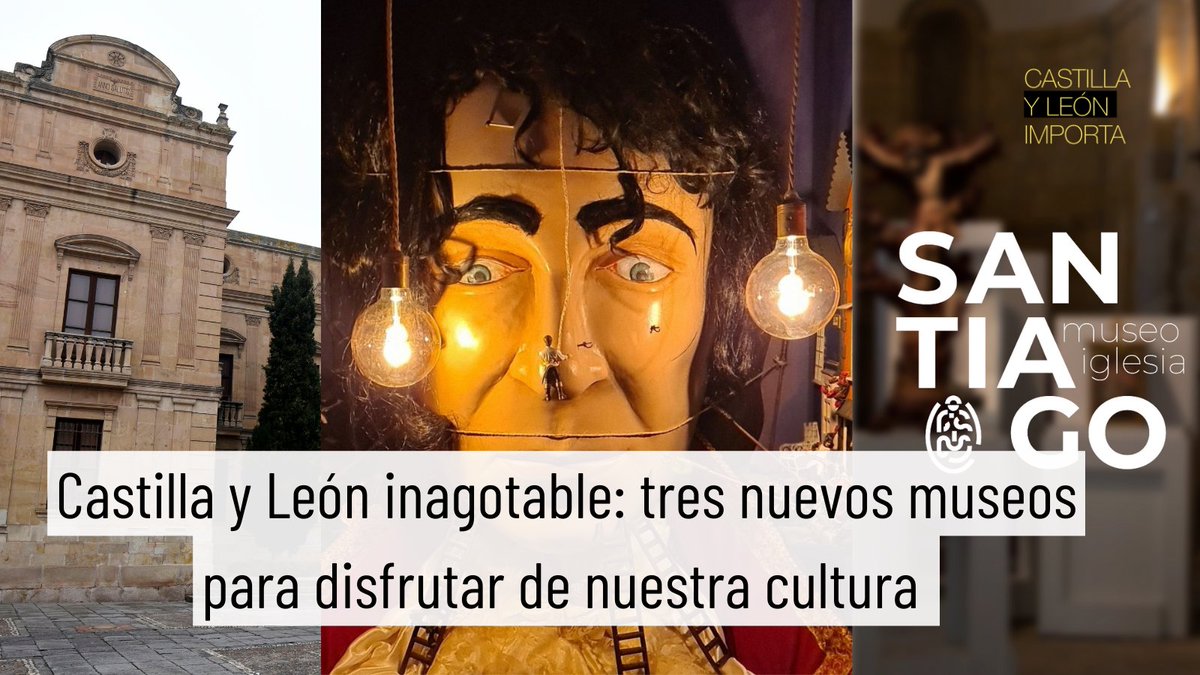 Fundación Godofredo Garabito (@fundacionggg) on Twitter photo La lista de #museos en #CastillayLeón no deja de crecer. Hoy en el blog de #CastillayLeonImporta os proponemos visitar tres de los que han abierto recientemente: @museosantiagocarrion <a href="/MuseodeCuentos/">Museo de los Cuentos y la Ciencia</a> y Palacio Episcopal de #Salamanca
📄Blog: bit.ly/47ERoG7 La lista de #museos en #CastillayLeón no deja de crecer. Hoy en el blog de #CastillayLeonImporta os proponemos visitar tres de los que han abierto recientemente: @museosantiagocarrion <a href="/MuseodeCuentos/">Museo de los Cuentos y la Ciencia</a> y Palacio Episcopal de #Salamanca
📄Blog: bit.ly/47ERoG7