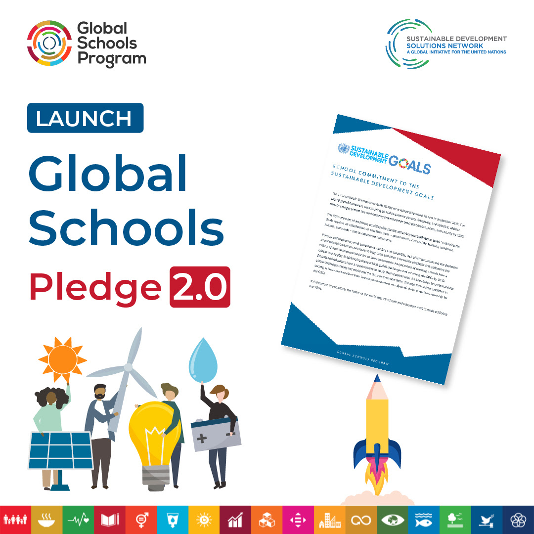 SDGsInSchools's tweet photo. 📣 Ready to join our global network and community of practice? 

Our renewed pledge is available for schools! Submit it now to showcase your institution's commitment to the Sustainable Development Goals! 

👉 Find out more: https://t.co/oIG9f6O4Q3 

#SDGs #SDG4 #SchoolsNetwork https://t.co/9RKPXmBJyq
