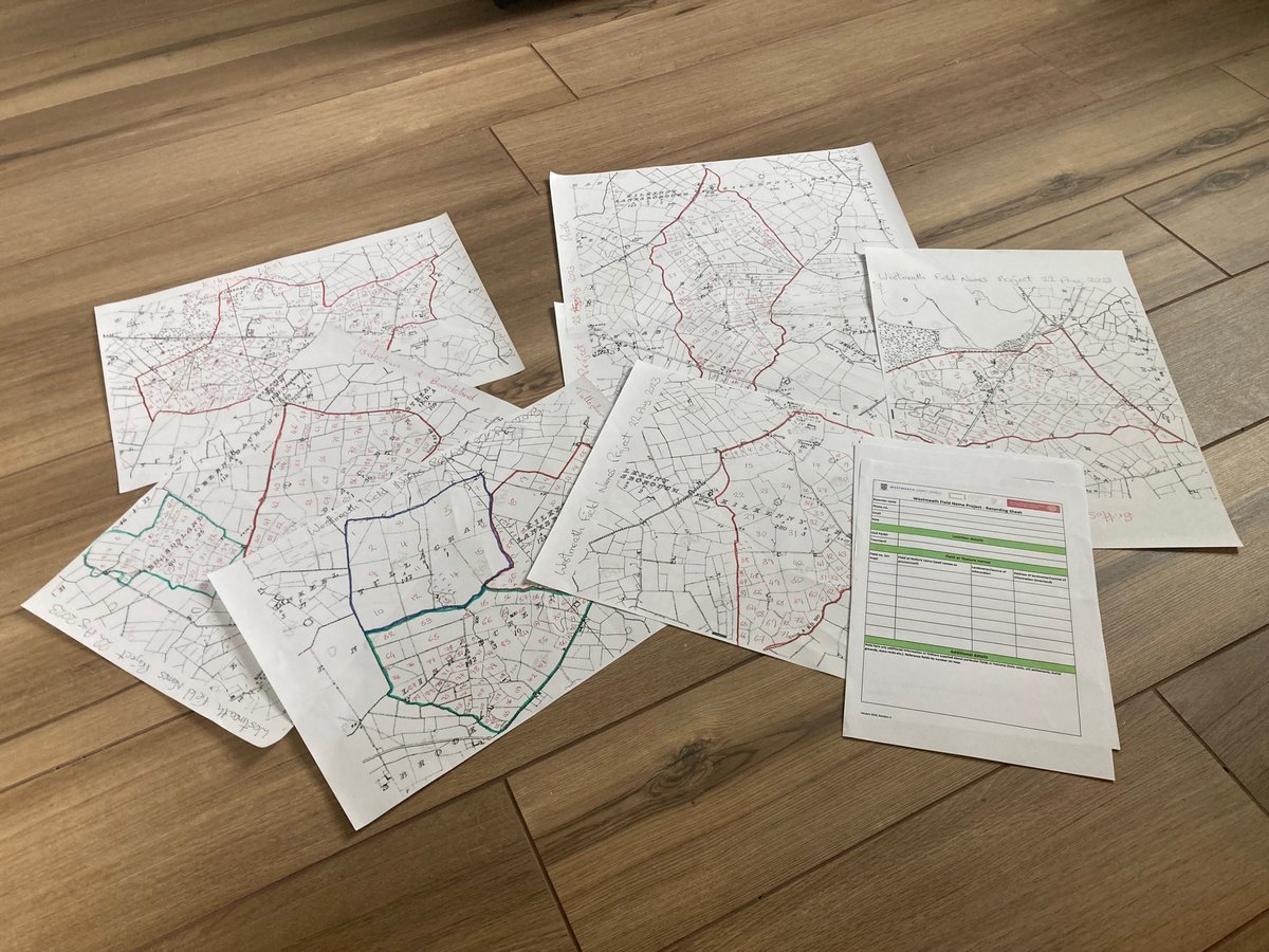 NamesField's tweet photo. Maps and survey sheets ready to go out to the Kilkenny West area!

We are particularly interested in collecting names around Coosan this year and have maps prepared of Garrynafela, Cornamagh, Cornamaddy, Clonbrusk, Creaghduff, Hillquarter, Coosan and others @Wmeathheritge https://t.co/9aJS2hjyS1