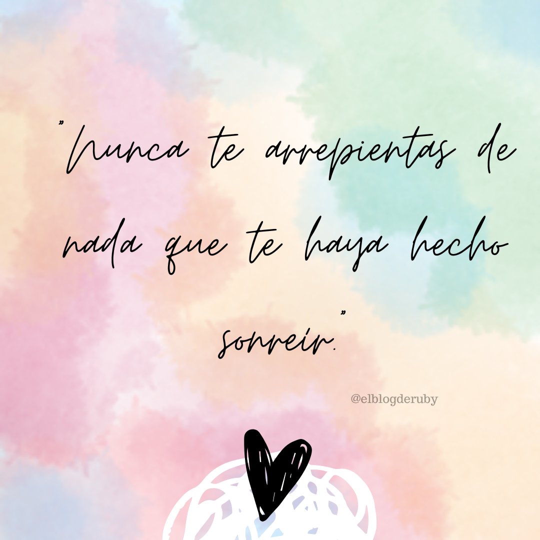 Ruby141118's tweet image. 👉𝘕𝘶𝘯𝘤𝘢 𝘵𝘦 𝘢𝘳𝘳𝘦𝘱𝘪𝘦𝘯𝘵𝘢𝘴 𝘥𝘦 𝘯𝘢𝘥𝘢 𝘲𝘶𝘦 𝘵𝘦 𝘩𝘢𝘺𝘢 𝘩𝘦𝘤𝘩𝘰 𝘴𝘰𝘯𝘳𝘦𝘪𝘳.
𝘉𝘶𝘦𝘯 𝘥𝘪𝘢 𝘮𝘶𝘯𝘥𝘰🌎