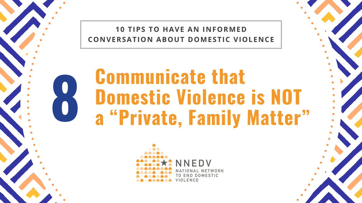 Domestic violence affects us all, and it's smart to think about how you can support the victims and survivors in your life. Learn more in #10Tips to Have an Informed Conversation about Domestic Violence: bit.ly/3qFcVZl