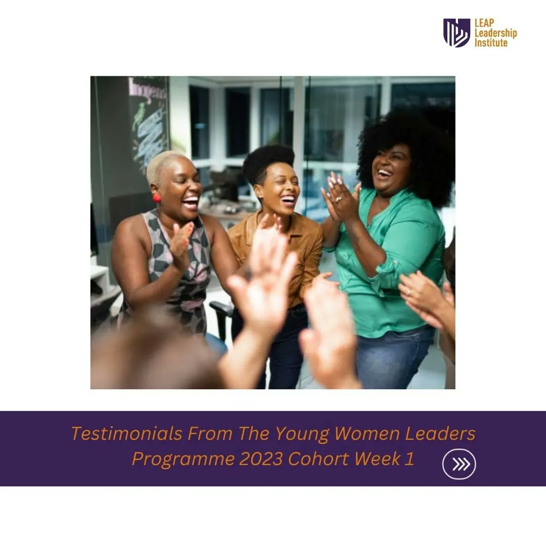 leapinstitute__'s tweet photo. Get ready for some amazing moments at the Young Women Leaders Programme!
Check out the inspiring feedback from our participants who joined us for last week's courses by swiping left.
#ywlp #leapafrica #leapleadershipinstitute #leadership #lead https://t.co/WUgqC2YuoR