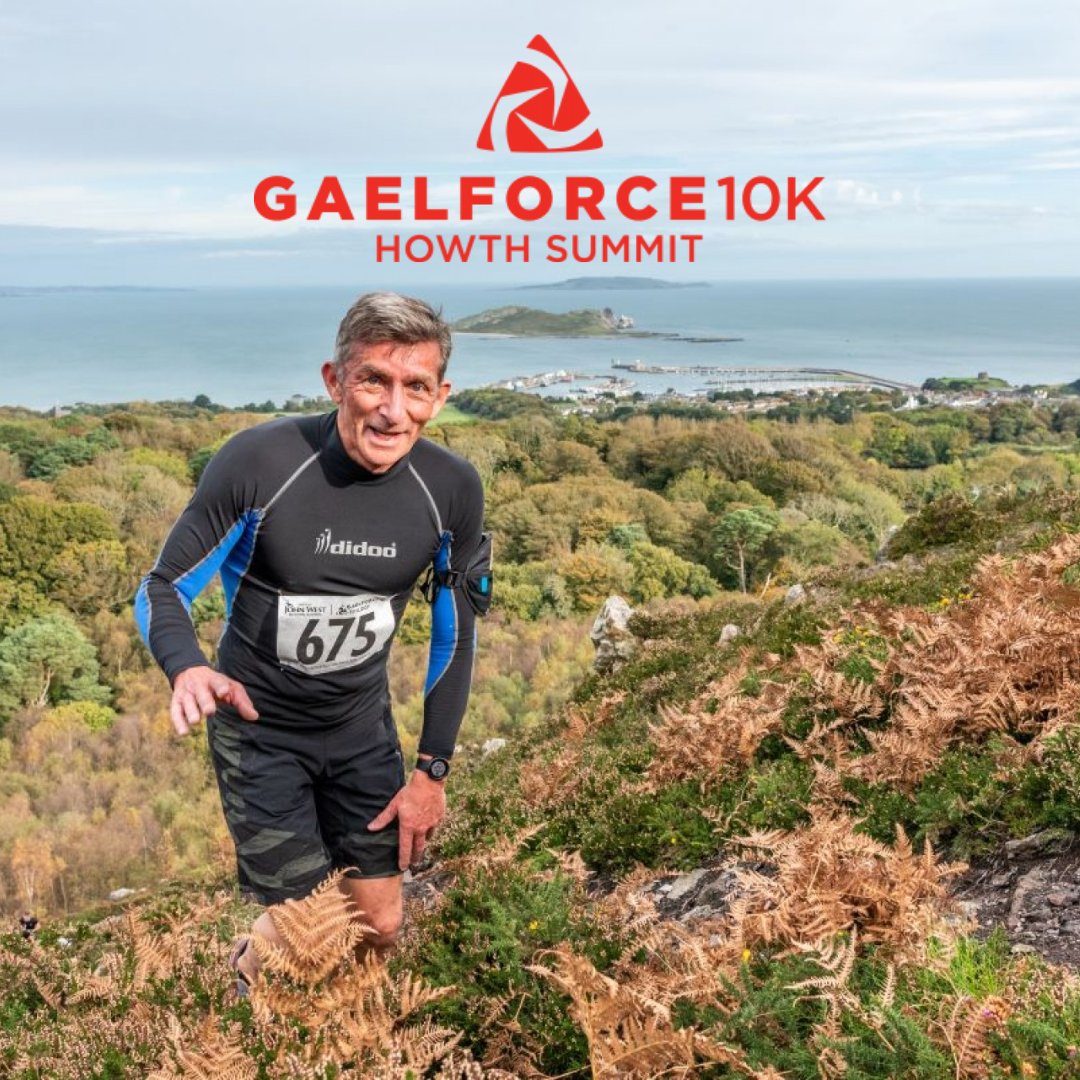 GAELFORCE 10K HOWTH SUMMIT 07 OCTOBER 2023! This scenic 10km race in Dublin is perfect as a first taster of trail running or as a totally different experience for seasoned urban runners. Visit gaelforceevents.com/.../gaelforce-…... to find out more!