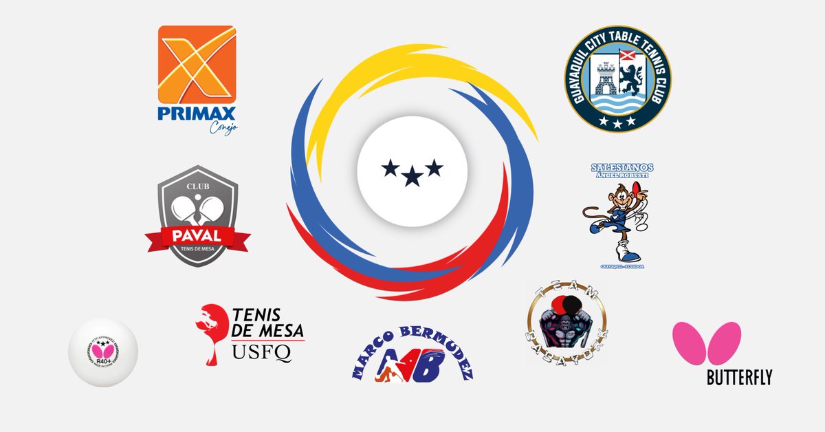 lntmecuador's tweet photo. La Edición N. 6 de la Liga Nacional de Tenis de Mesa está por arrancar . 

7 equipos en primera , segunda y tercera división y Master +40, serán parte de la edición 2023/2024.

@Bowmar_Sports donará las pelotas oficiales de la competencia  R40+ https://t.co/VegNaKmkJ7
