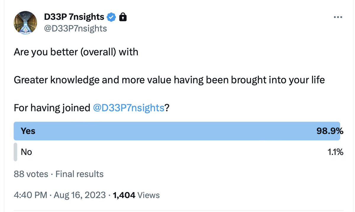 TIME 2 MASTER BUILD

August 22-24 ONLY

11 SPOTS

1) #D33P7nsights (regularly $2600)
+
2) <a href="/CraftlinePublic/">CraftlinePublic</a> 12-Year Career Report (regularly $386)

BOTH for $1999

YES 
✅PAYMENT PLANS✅
Ex. 1= 4 months at $499.76/month
Ex. 2=8 months at $249.92/month

DM me "D33P CRAFT" to join