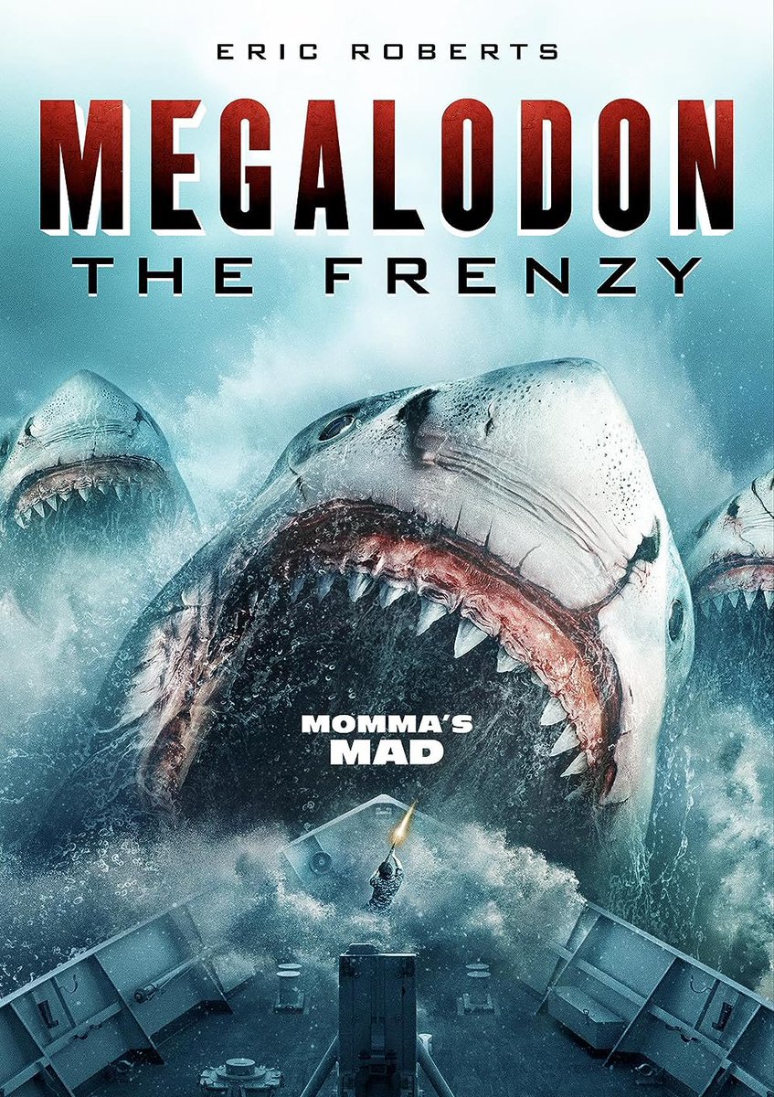 MEGALODON: THE FRENZY
قادم بتاريخ 25/08/2023

تشهد المحيطات المفتوحة رعبًا غير مسبوق حينما يثير خمسة ميجالودونات، من ذرية الكائن الأصلي، الذعر والرعب.

#Megalodon #movie #Cinema #Hollywood #news #EricRoberts #CarolineWilliams