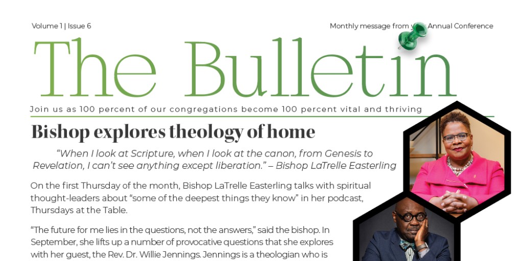 The Bulletin for this month is ready for you to download and post or print to share with your congregation. pdcbwc.org/the-bulletin.h…