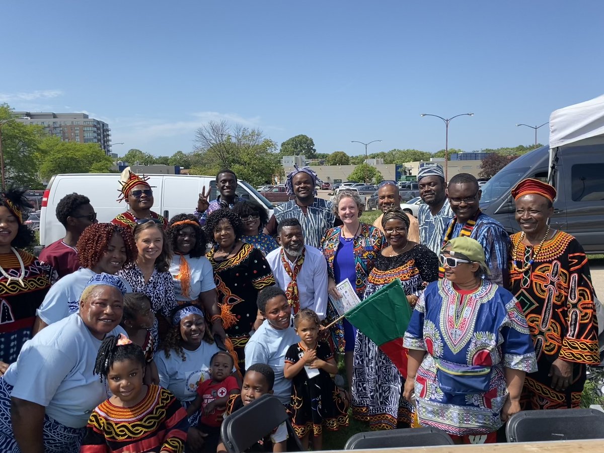 LGSaraRodriguez's tweet photo. Glad to attend the 24th Annual Africa Fest in Madison to experience the food, music, and culture that make this such a huge community celebration each year.

Thanks to the African Association of Madison, vendors, and volunteers for their work in putting together this great event! https://t.co/W5br642RVP