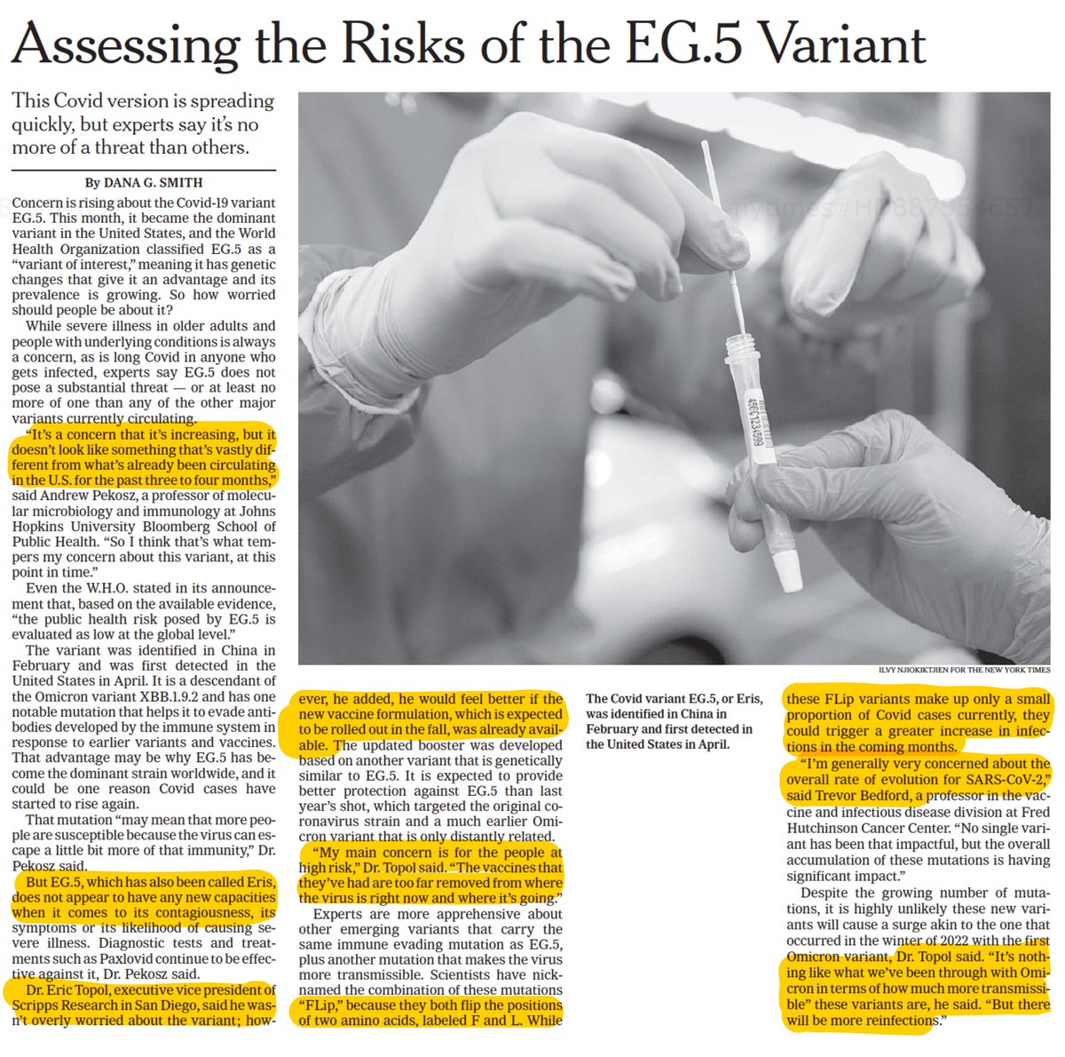 Eric Topol tweet media